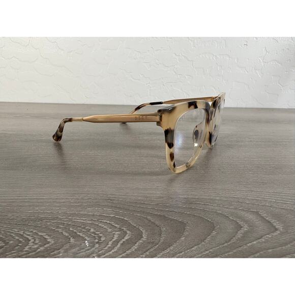 DIFF Eyewear Bella Cream Tortoise Shell Frame- Clear Lenses Women's Sunglasses - Picture 1 of 7